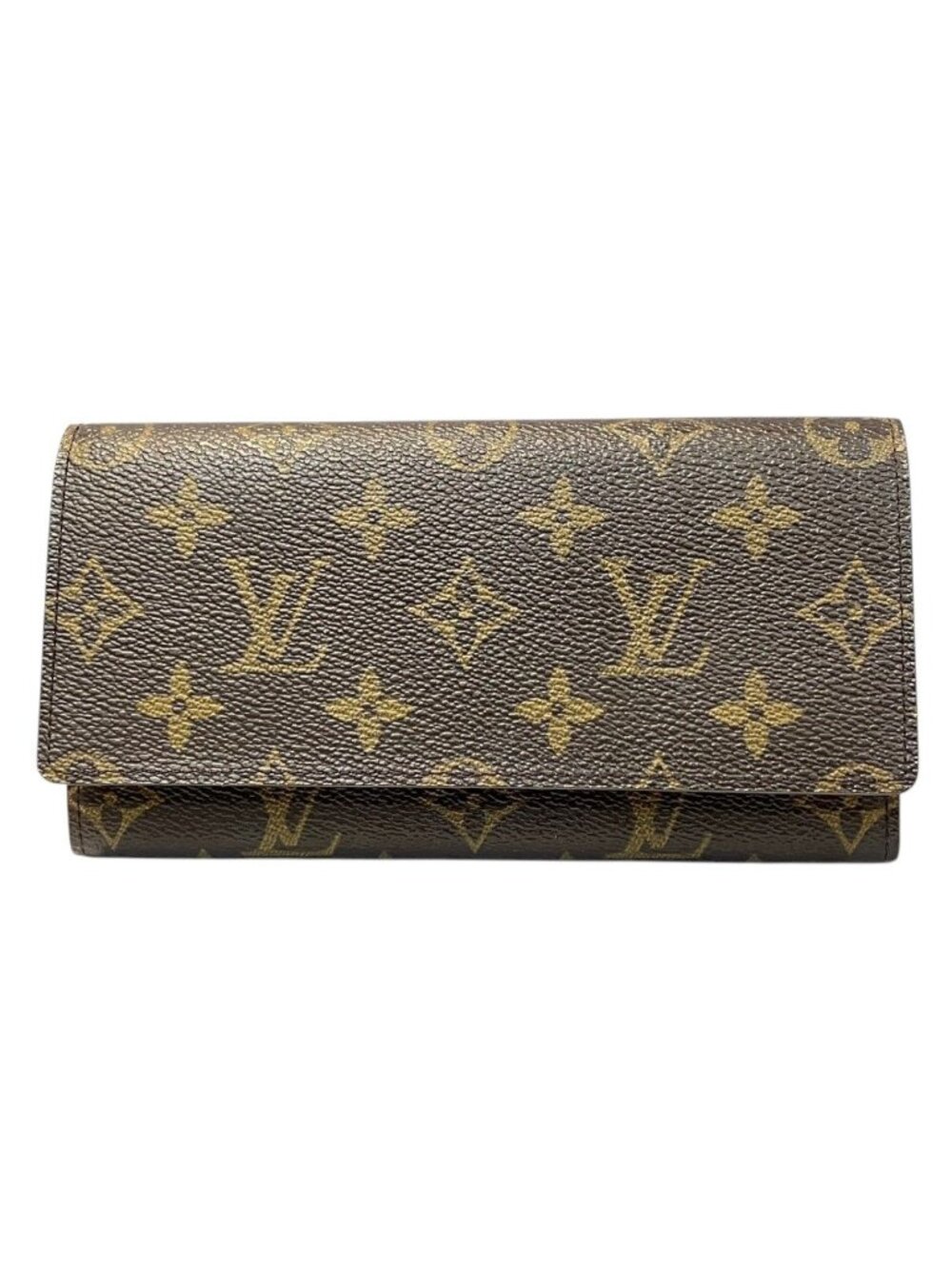 Louis Vuitton Portefeuille 3 Cult Credit Monogram Wallet Canvas